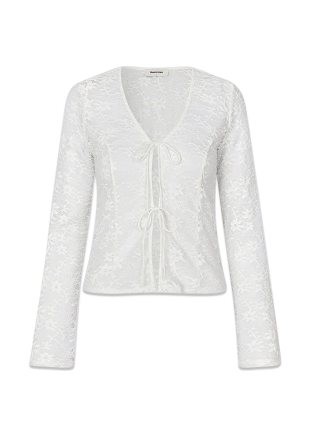 TildeMD ls lace top - Soft White