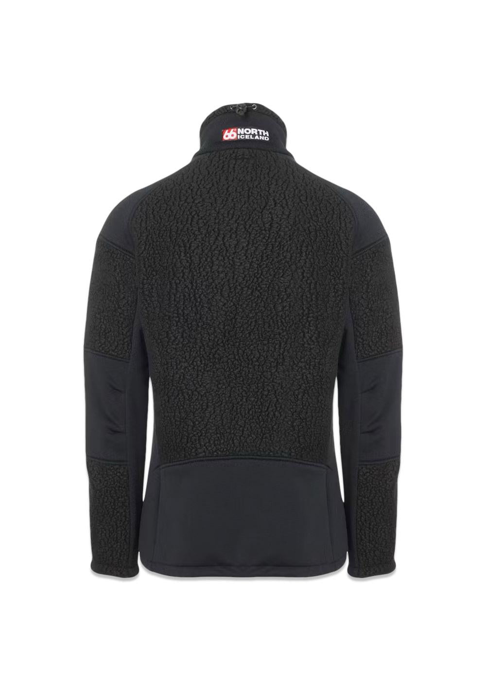 Tindur Shearling Jacket - Black-Outerwear-66 North-Butler Loftet