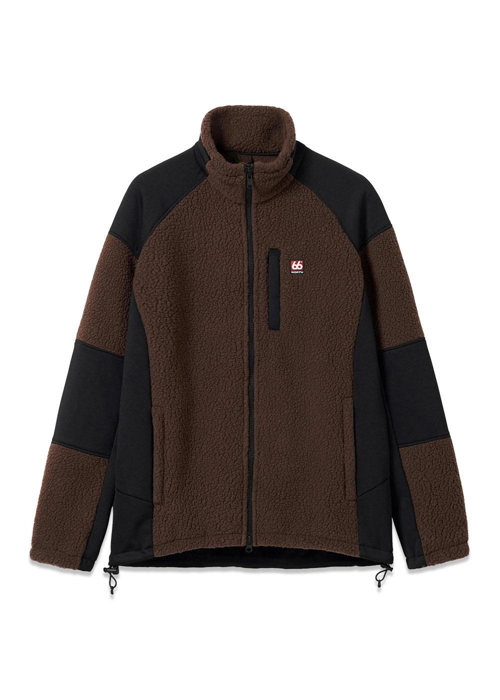 Tindur Shearling Jacket - Blood Bay-Outerwear-66 North-Butler Loftet