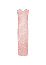 Tiranna Big Flower Mesh Dress - Light Pink-Dress-Neo Noir-Butler Loftet