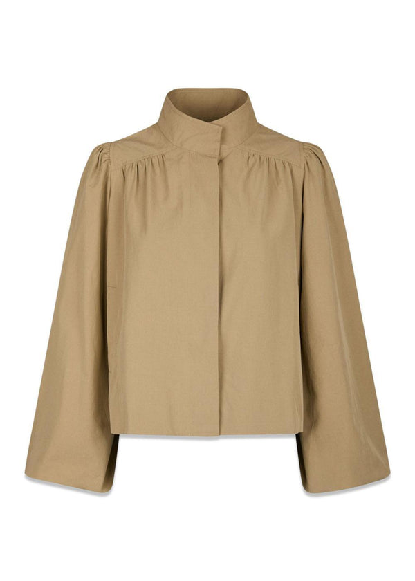 Tirsa Twill Jacket - Sand-Outerwear-Neo Noir-Butler Loftet