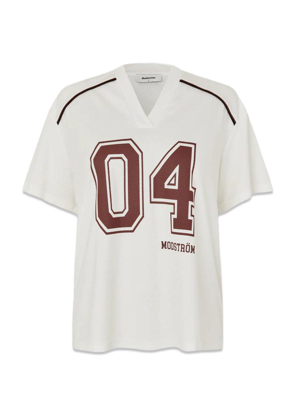 Tobynmd t-shirt - Vanilla Cream-T-shirts-Modström-Butler Loftet