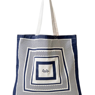Tote Maja - Heritage Stripe Navy-Bags-LALA BERLIN-Butler Loftet