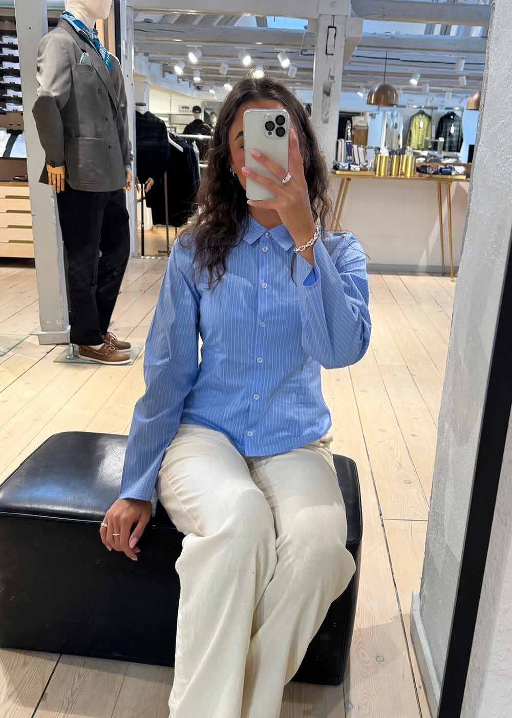 Tovemd stripe shirt - Stripe-Shirts-Modström-Butler Loftet