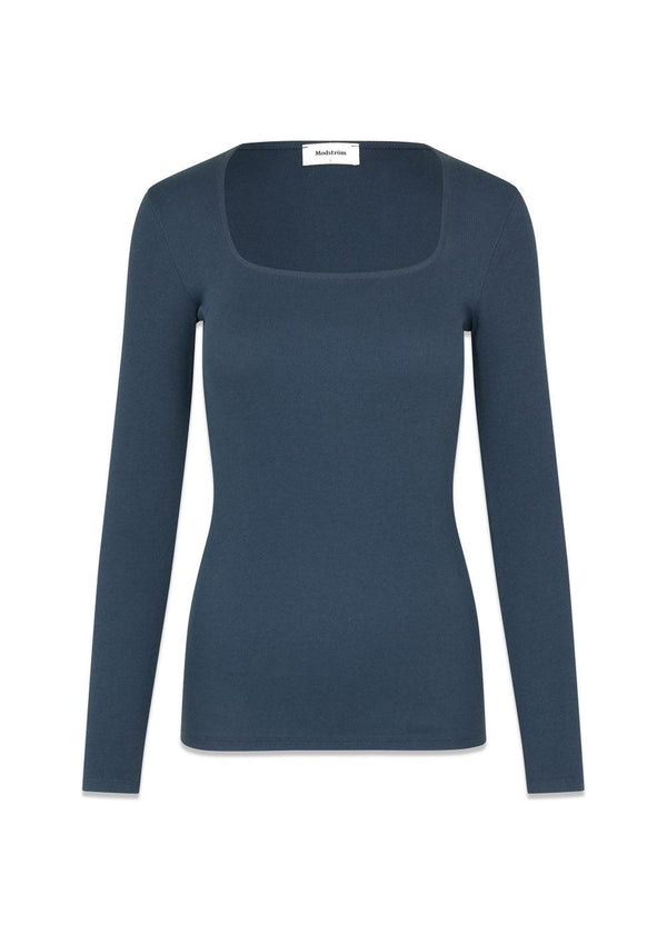 Modströms ToxieMD LS top - Midnight Blue. Køb t-shirts her.