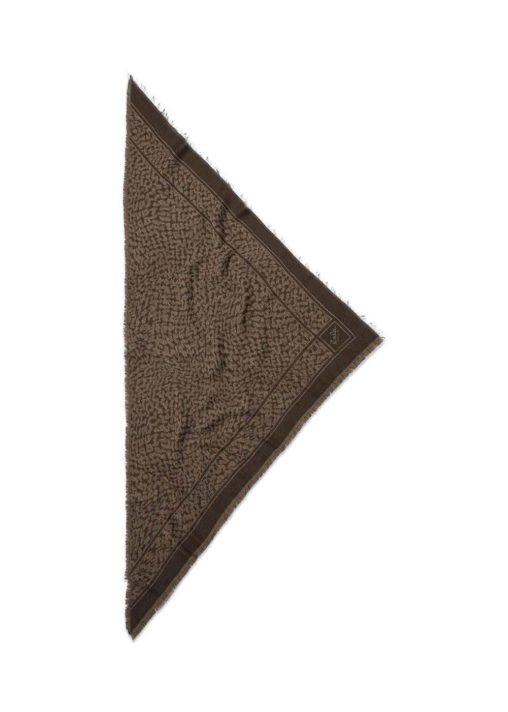 Triangle Annye wool mix - Mud-Scarf-LALA BERLIN-Butler Loftet