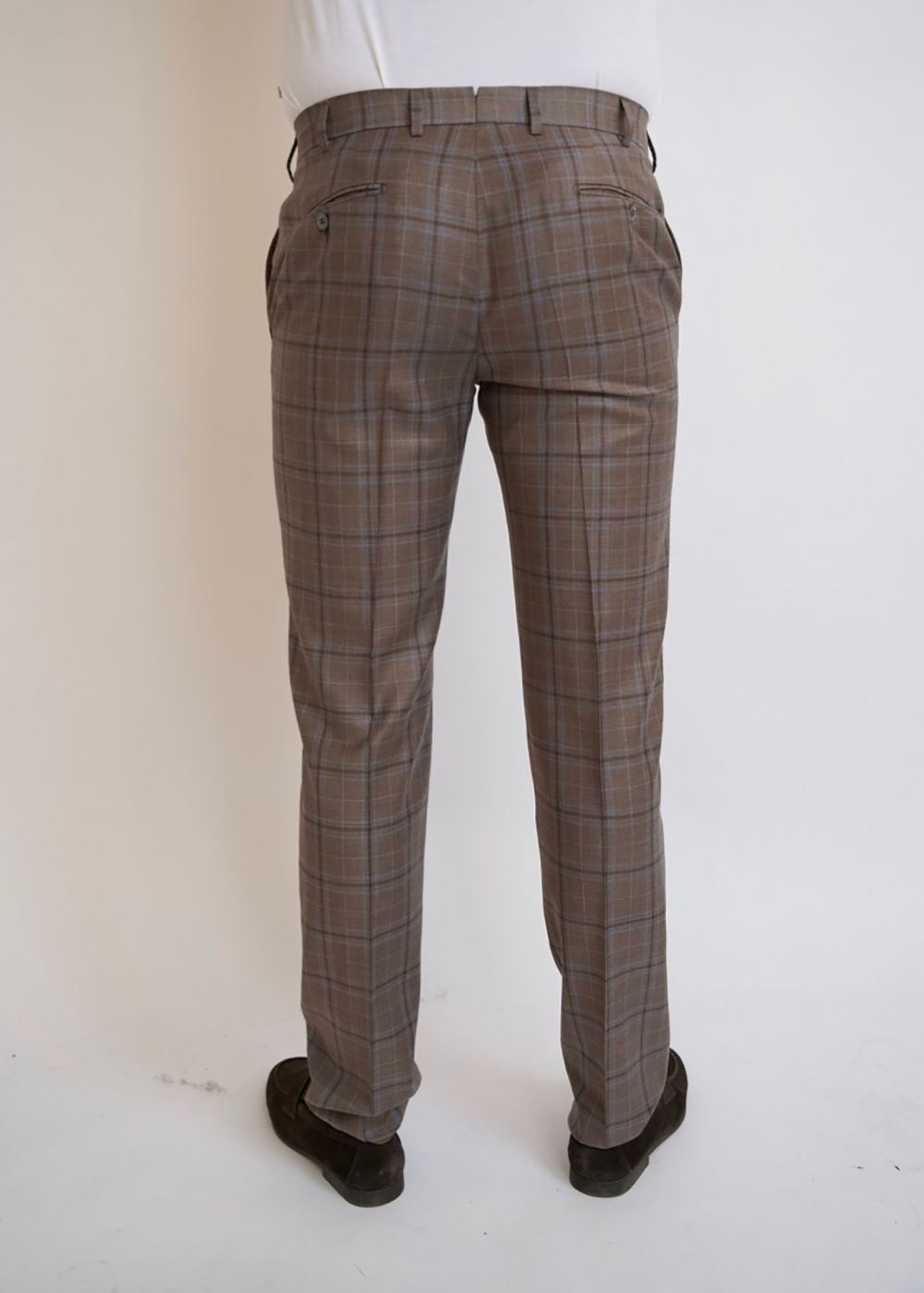 Trousers Zero Gravity Check - Brown