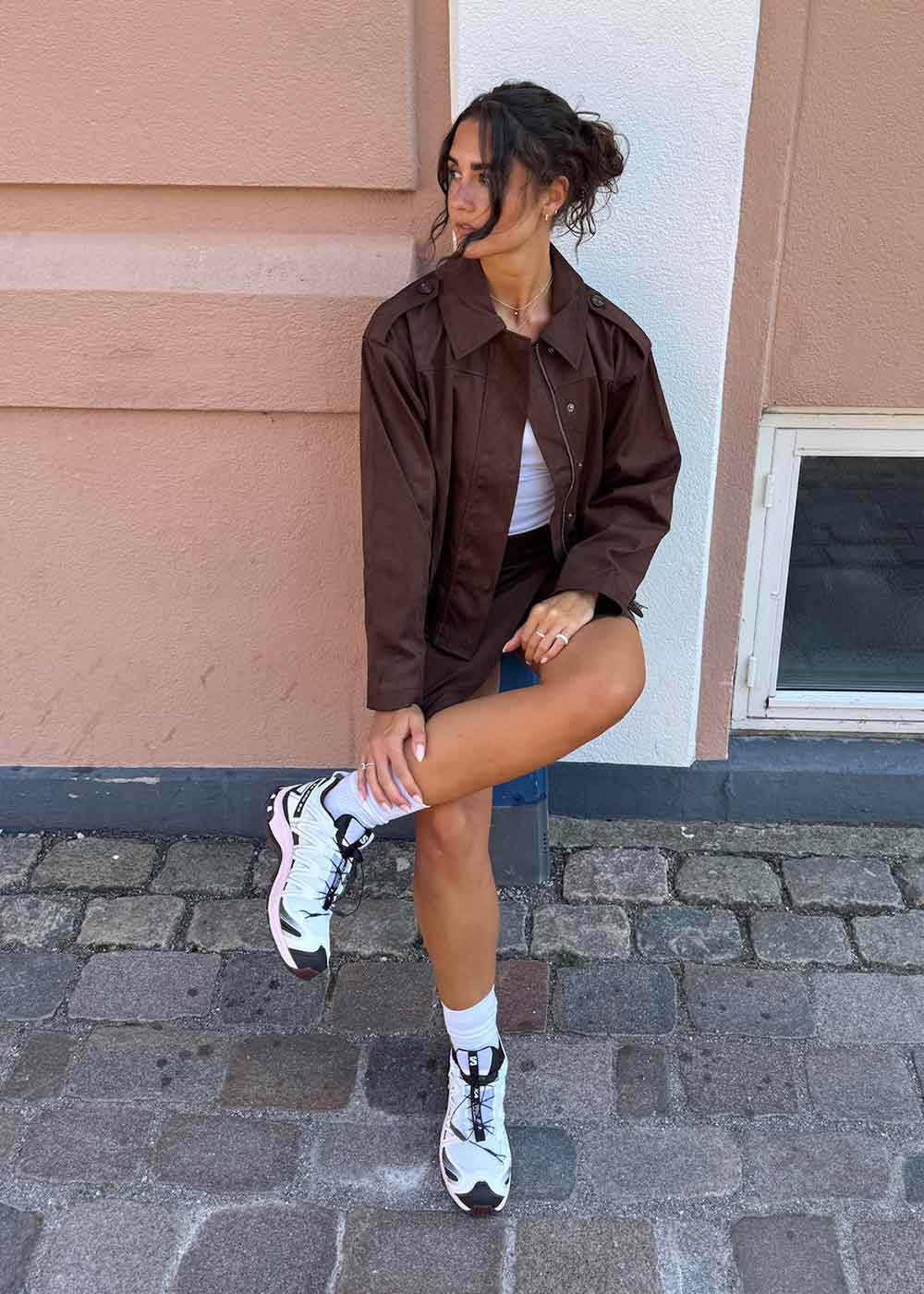 Truthmd jacket - Seal Brown-Outerwear-Modström-Butler Loftet