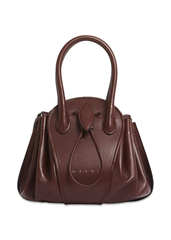 Tulipea small handbag - Brown-Bags-Marni-Butler Loftet