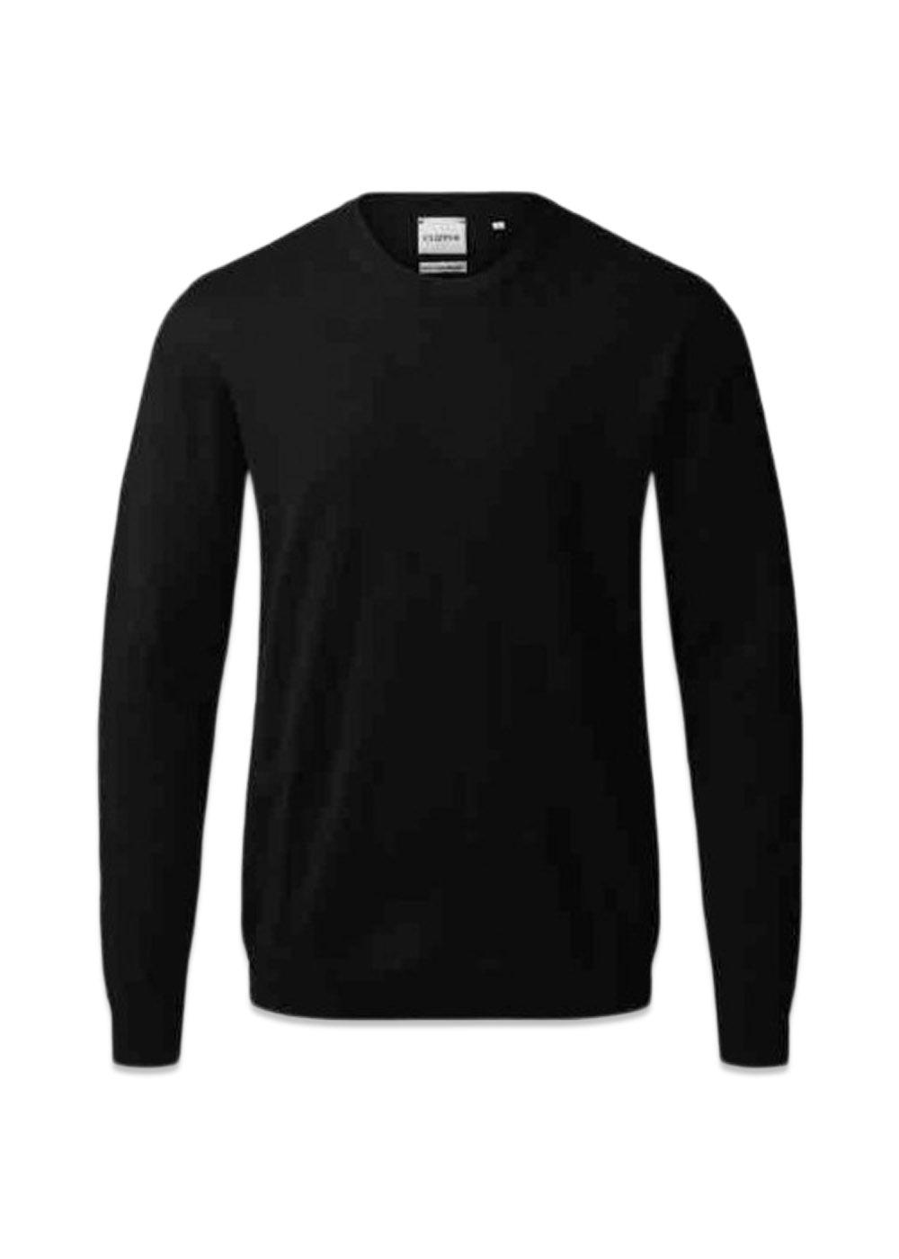 Turin Pullover O Neck - Black