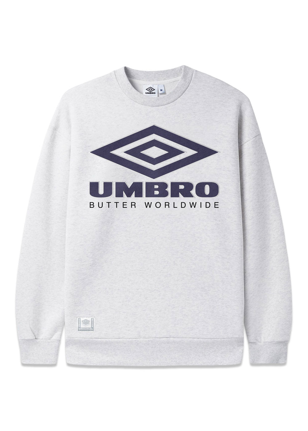 UMBRO Diamond Logo Crewneck - Ash