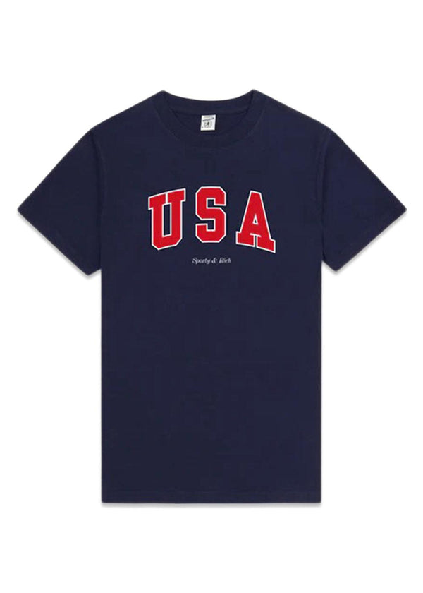 USA T-Shirt - Navy