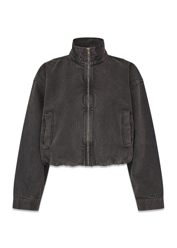 Udolinemd jacket - Washed Black-Outerwear-Modström-Butler Loftet