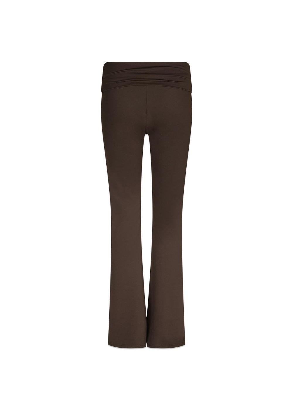 Ulianna Leggings Pants - Chocolate Brown-Pants-Neo Noir-Butler Loftet