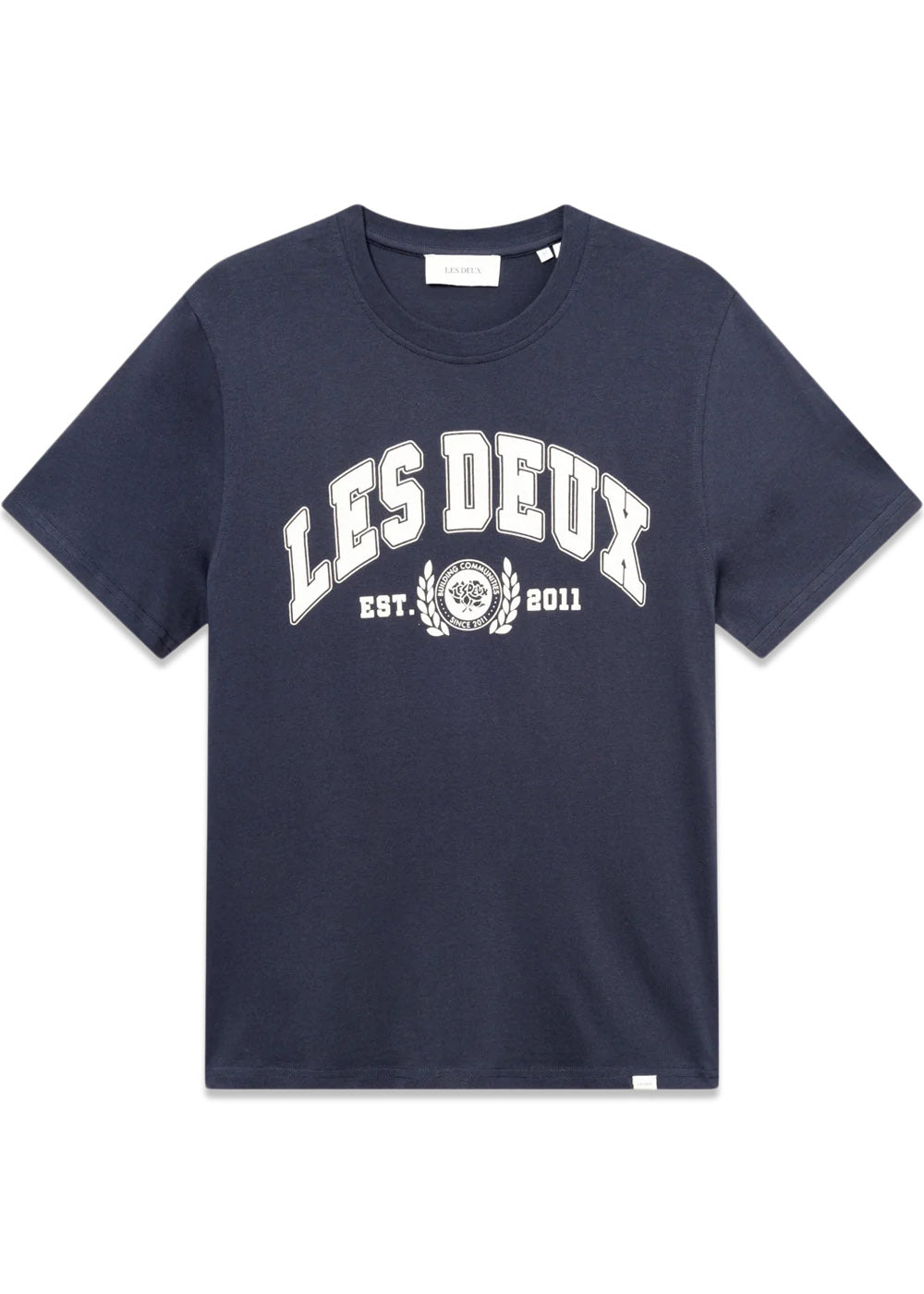 University T-Shirt - Dark Navy/Light Ivory