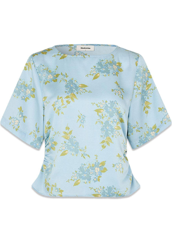 Uttamd print SS top - Everbloom-Blouses-Modström-Butler Loftet