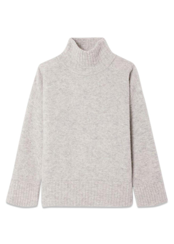 VITOW - Gris Clair Chine-Knitwear-American Vintage-Butler Loftet
