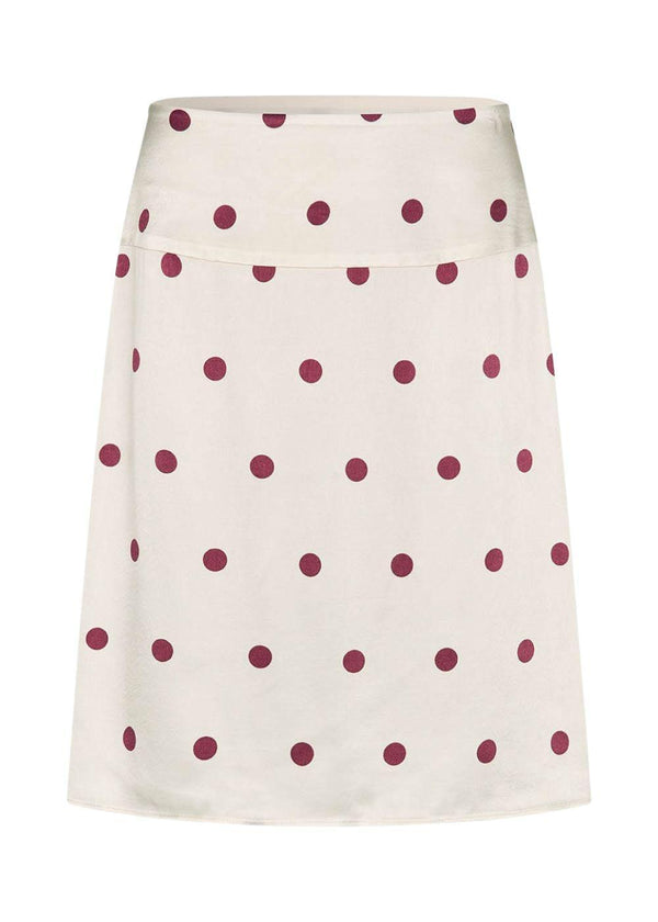 Vanjamd print short skirt - Wineberry Dot-Skirts-Modström-Butler Loftet