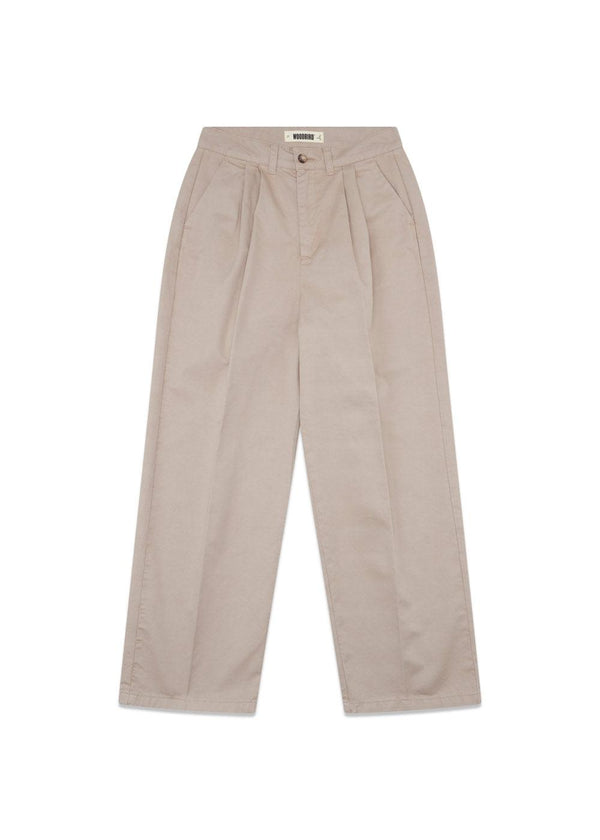 Woodbirds WBVera Crisp Pant - Light Sand. Køb bukser her.