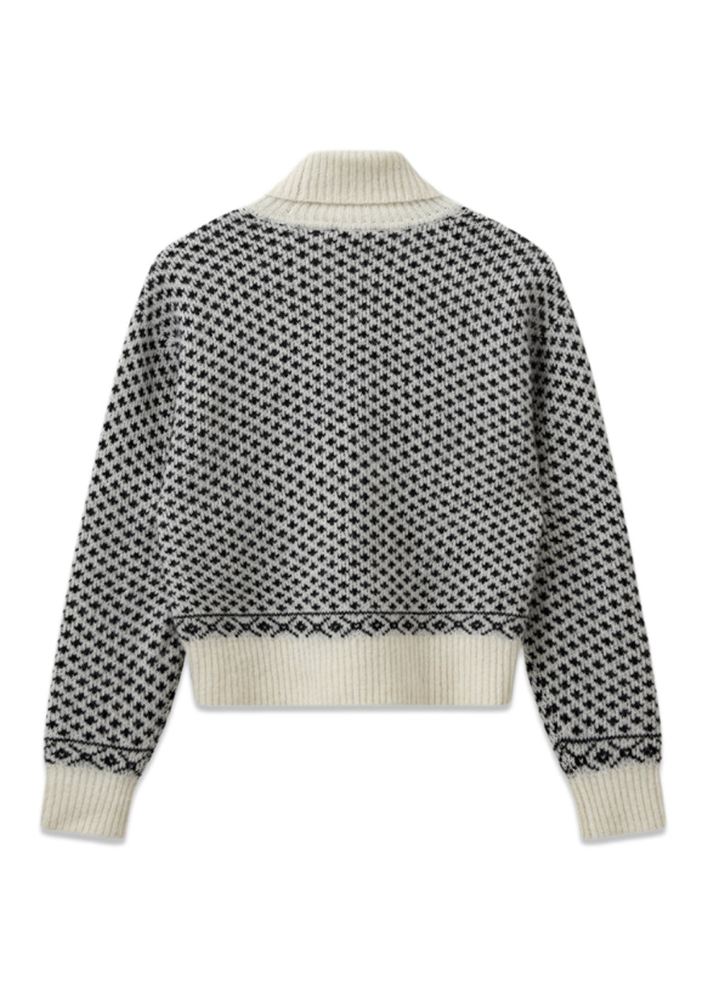 Verbier Knit Sweater - Argyle Knit Artwor