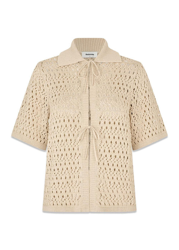 Vestermd cardigan - Summer Sand-Knitwear-Modström-Butler Loftet