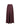 Vicky Heavy Sateen Skirt - Burgundy