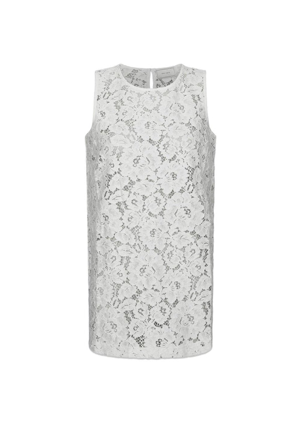 Vivien Lace Top - Off White-Top-Neo Noir-Butler Loftet