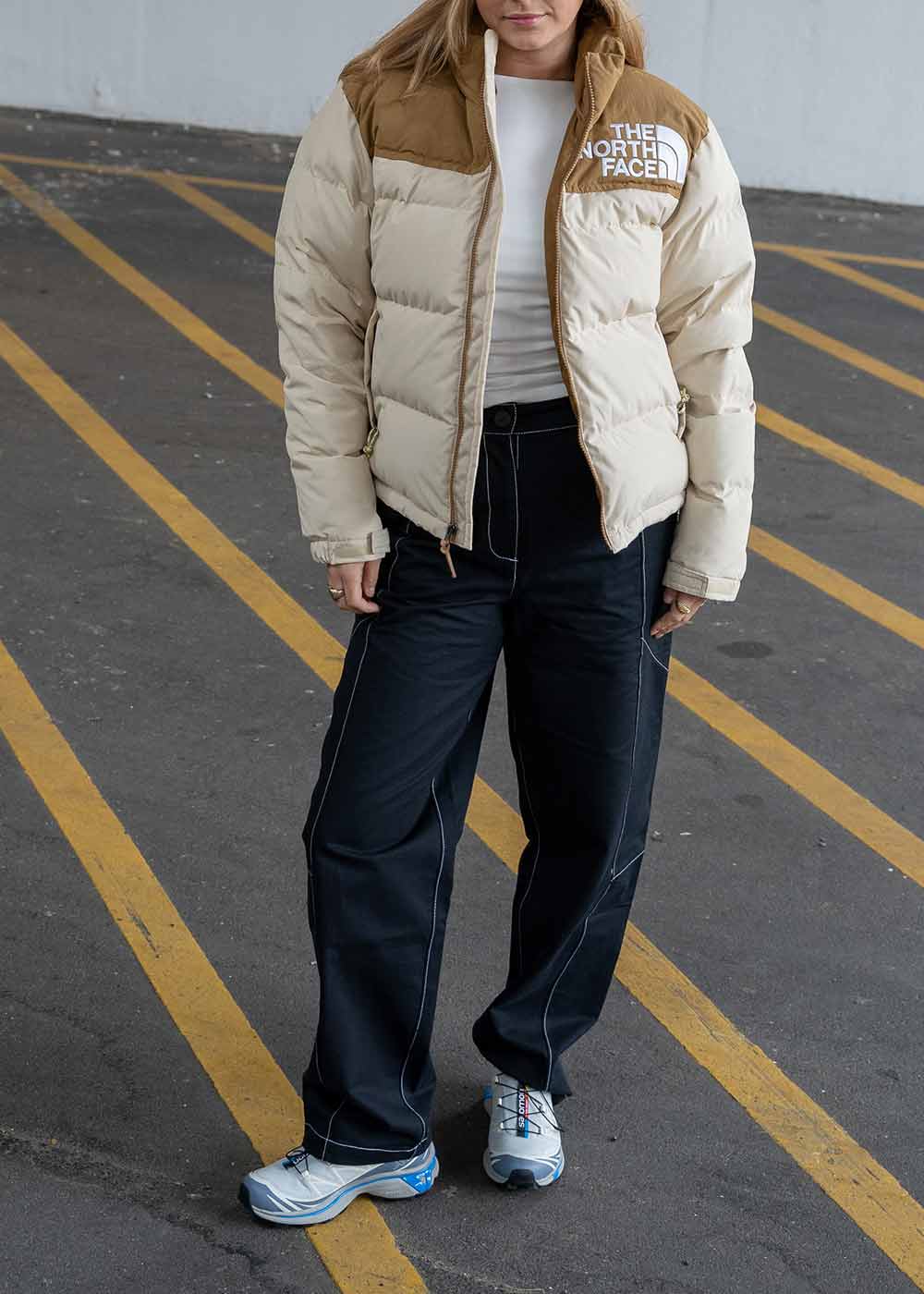 W 92 LOW-FI HI-TEK NUPTSE JACKET - Gravel-Utility Brown-Outerwear-The North Face-Butler Loftet