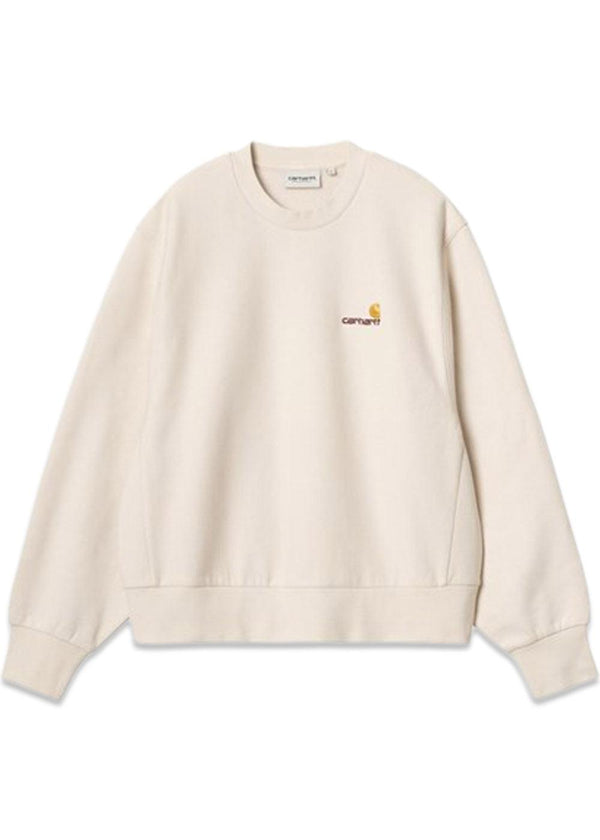 W American Script Sweat - Moonbeam