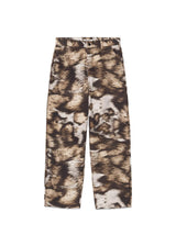 W Brandon Single Knee Pant - Wild Dog Print Stone Washed-Pants-Carhartt WIP-Butler Loftet