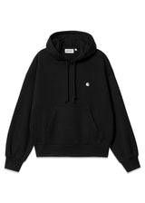 Carhartt WIP's W' Hooded Casey Sweatshirt - Black / Silver. Køb sweatshirts her.