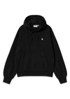 W Hooded Casey Sweatshirt - Black / Silver