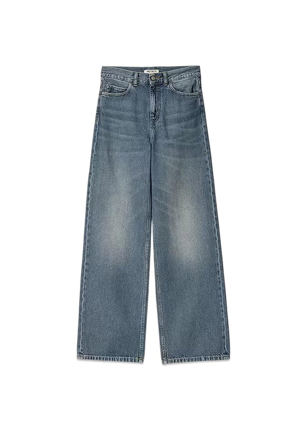 W Jane Pant - Blue Dark Used Wash-Jeans-Carhartt WIP-Butler Loftet
