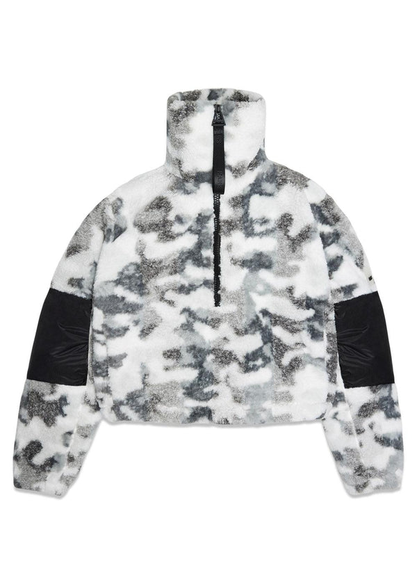 W Kofu Fleece Pullover T1 - Camo