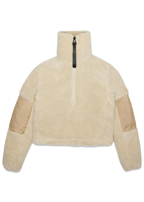 W Kofu Fleece Pullover T1 - Sand