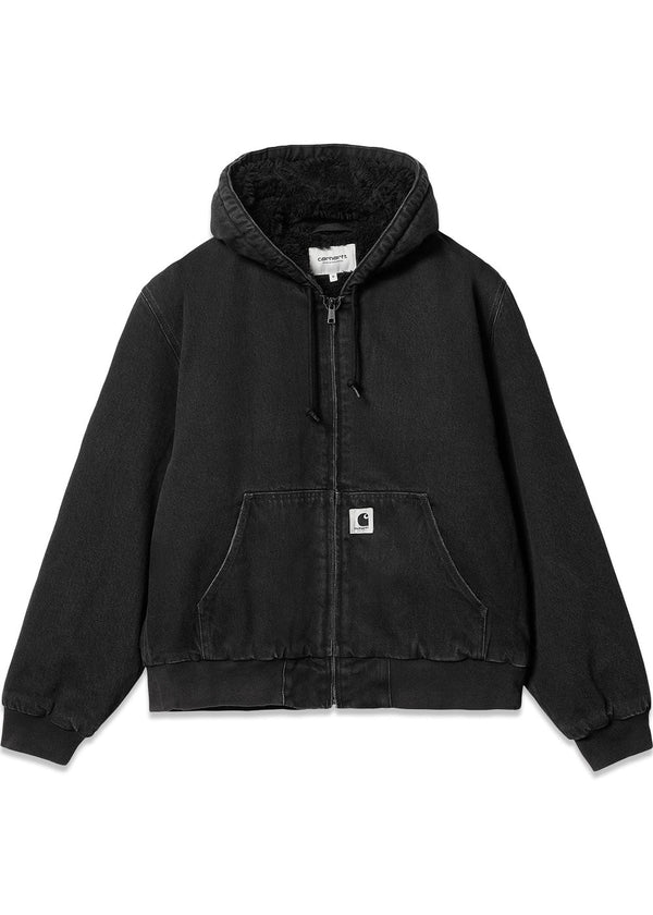 W OG Active Jacket - Black Stone Washed