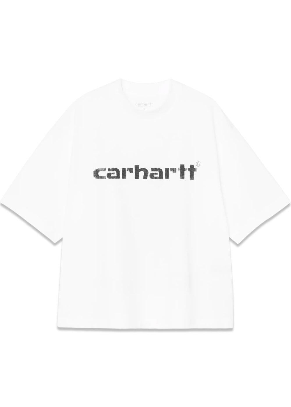 W' S/S Archive Script T-shirt - White-T-shirts-Carhartt WIP-Butler Loftet