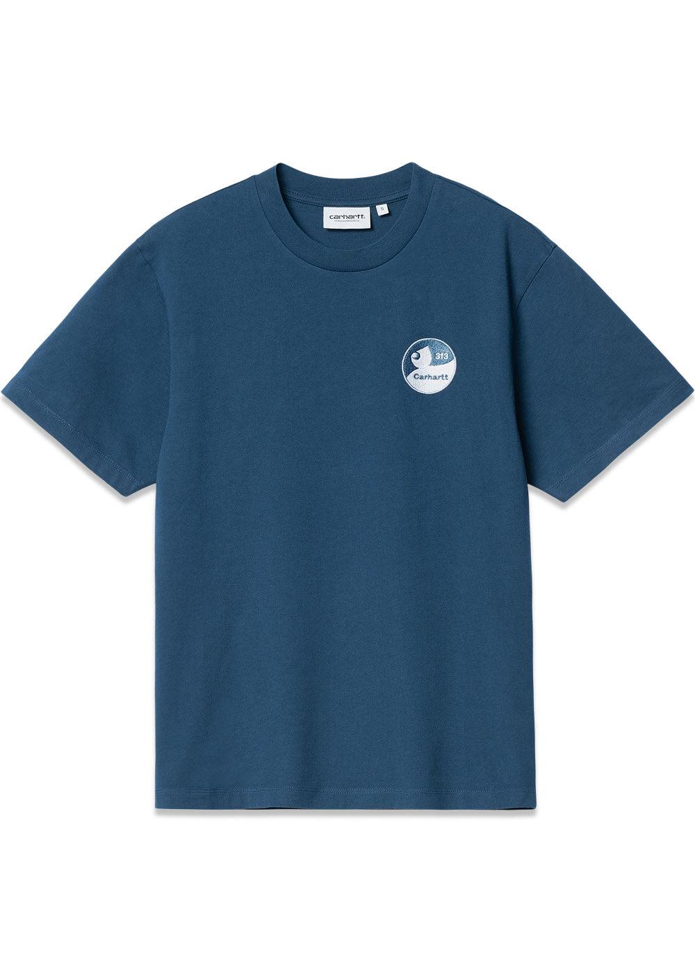 W S/S Aspen T-Shirt - Squid Heavy Enzyme Wash