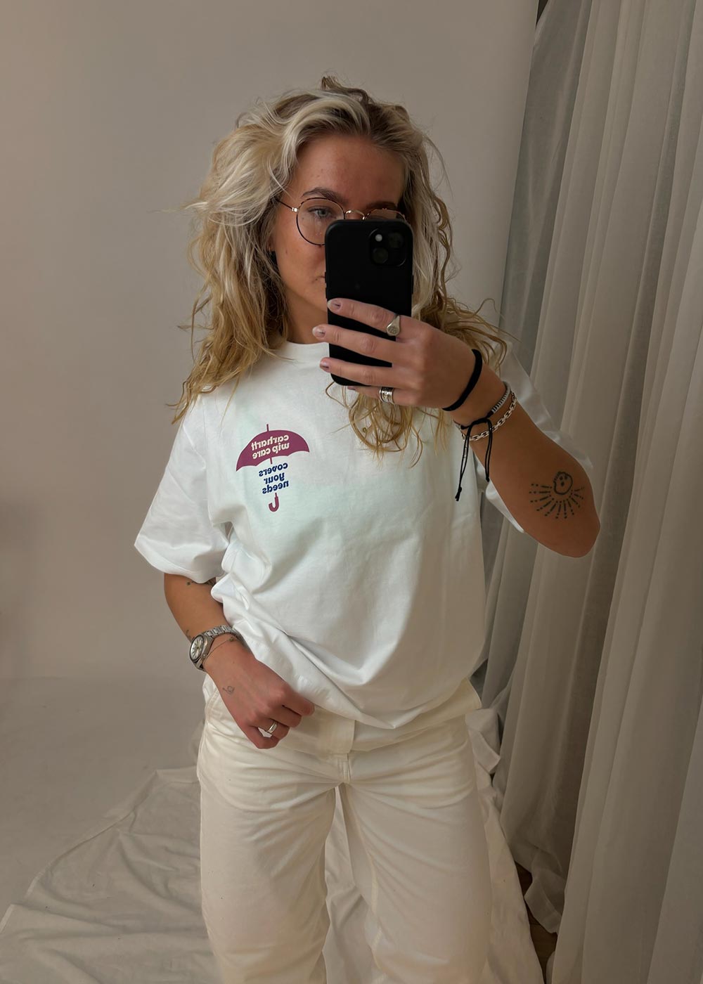 W S/S Covers T-Shirt - White-T-shirts-Carhartt WIP-Butler Loftet