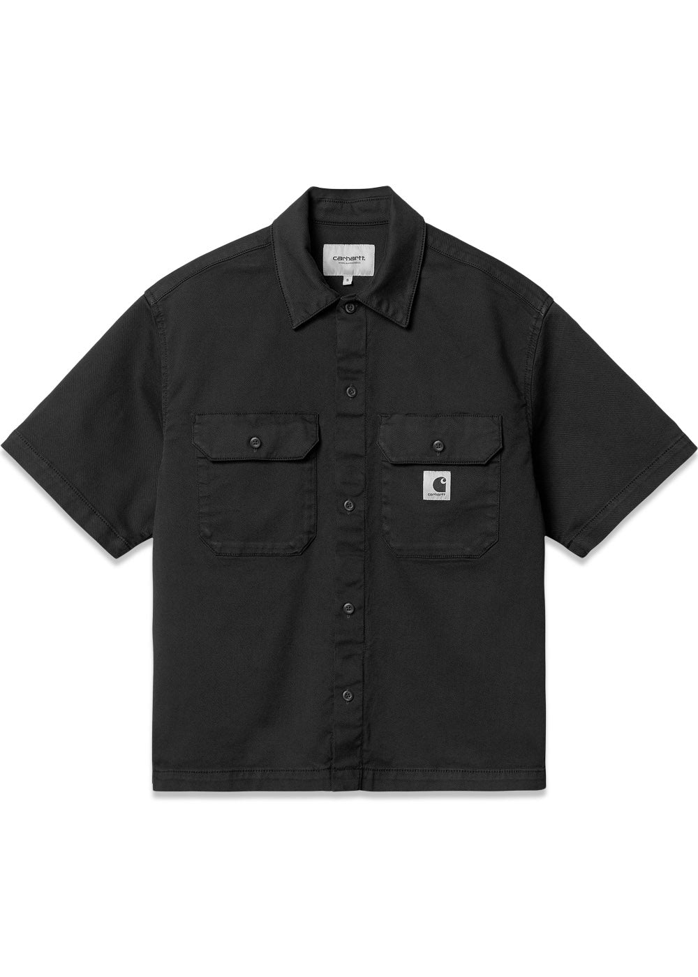W S/S Craft Shirt - Black Rinsed