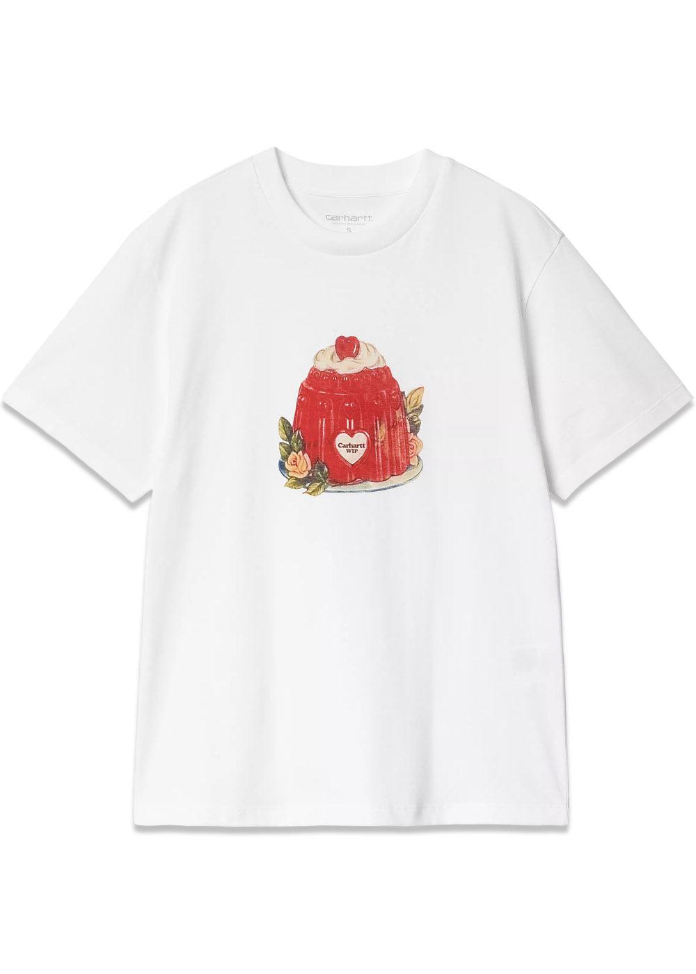 W S/S Pudding T-Shirt - White