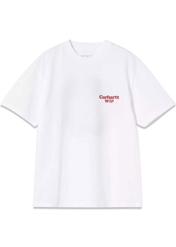 W S/S Spoiled T-Shirt - White-T-shirts-Carhartt WIP-Butler Loftet