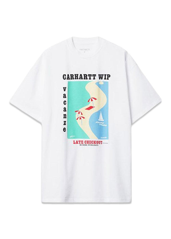 Carhartt WIP's W' S/S Vacanze T-Shirt - White. Køb t-shirts her.