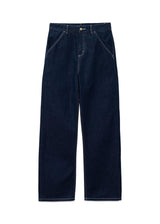 Carhartt WIP's W' Simple Pant - Blue One Wash. Køb bukser her.