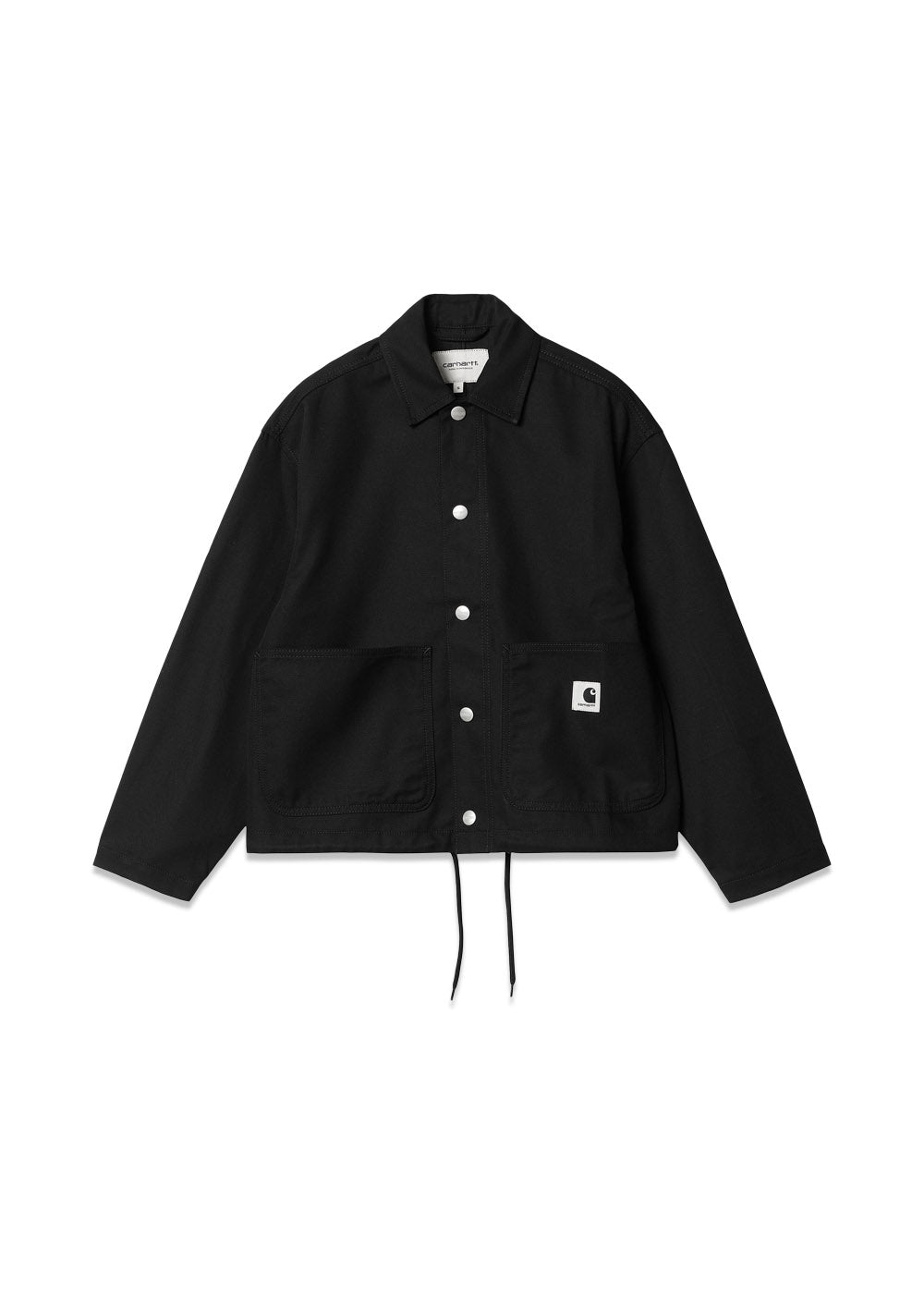 W Simple Shirt Jac - Black Rigid