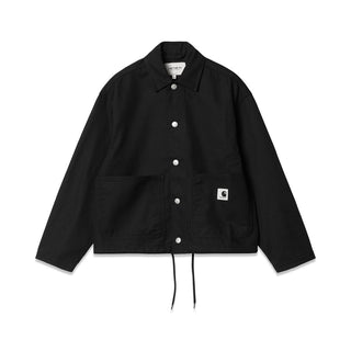 W Simple Shirt Jac - Black Rigid-Outerwear-Carhartt WIP-Butler Loftet