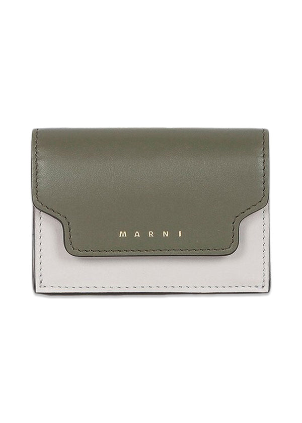 Marnis WALLET - Mosstone/Pelican/Gold Brown. Køb bags her.