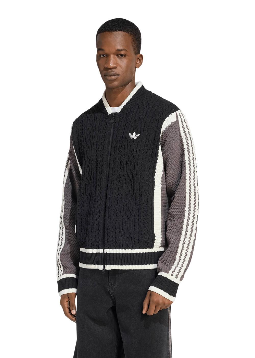 WICONS CARDIGAN - Black-Knitwear-Adidas Originals-Butler Loftet
