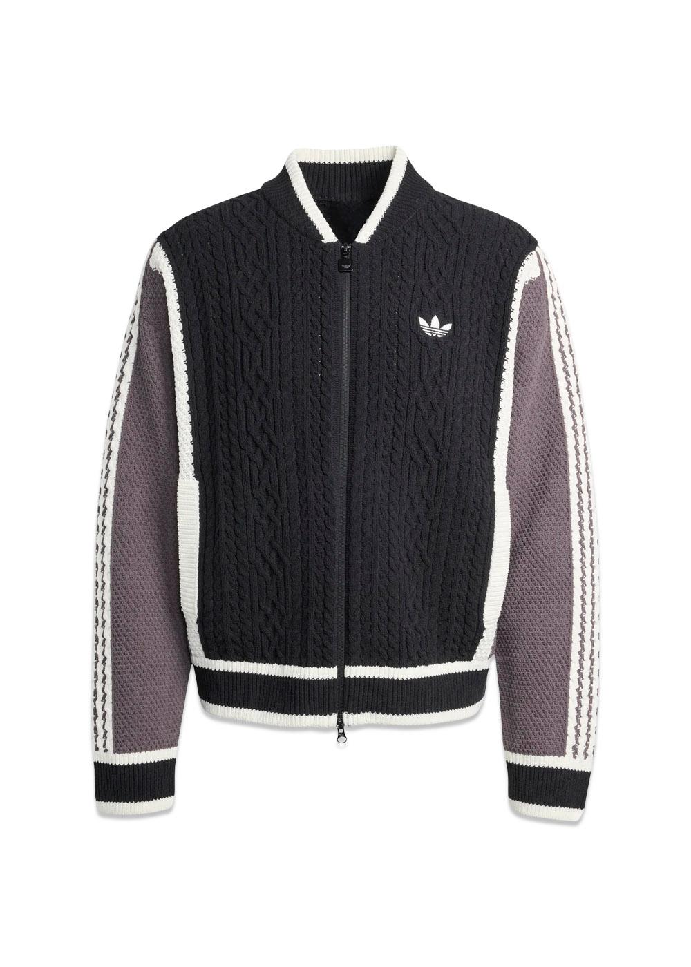 WICONS CARDIGAN - Black-Knitwear-Adidas Originals-Butler Loftet