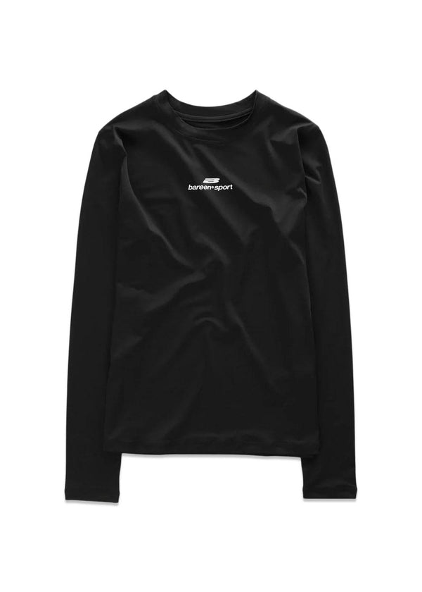 WMNS LONGSLEEVE TEE - Black-T-shirts-Bareen-Butler Loftet